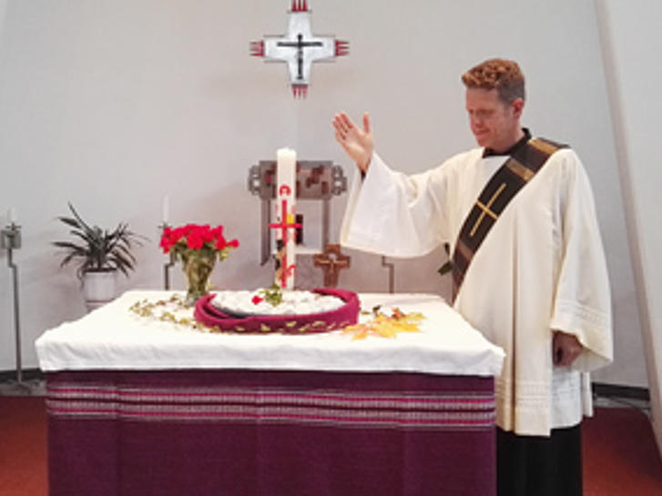 Segnungsgottesdienst im Alten- und Pflegeheim Maria vom Siege