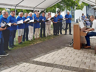 Rüdenacher Männerchor im Alten- und Pflegeheim Maria vom Siege Koblenz-Wallersheim